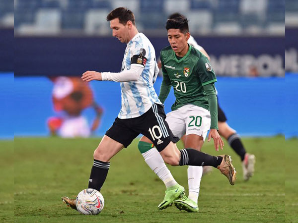 Messi in action against Bolivia (Photo/ Copa America Twitter)