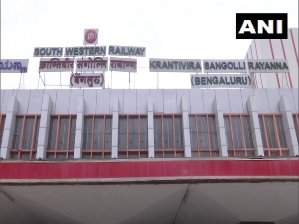 A visual from KSR Bengaluru Railway Station (Photo/ANI)