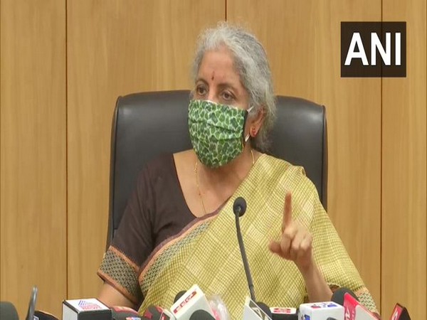 Union finance minister Nirmala Sitharaman. (Photo/ANI)