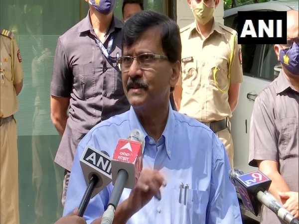 Shiv Sena leader Sanjay Raut. [Photo/ANI]