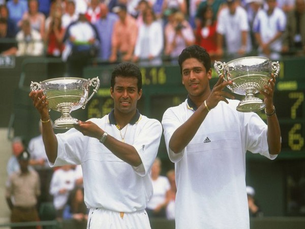 Leander Paes and Mahesh Bhupathi (Photo/ Leander Paes Twitter)