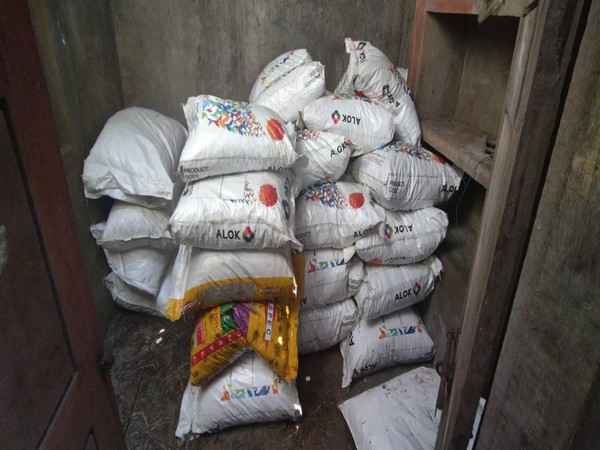 Visual of seized turmeric