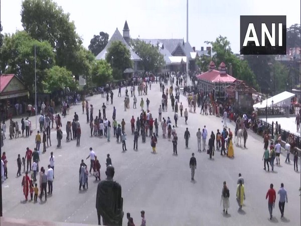 Visuals from Shimla (Photo/ANI)