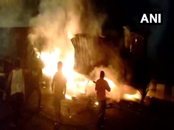 Visuals from the accident site (ANI)