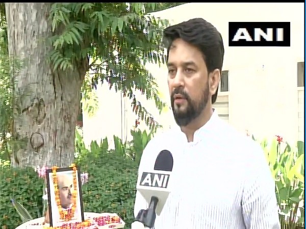 Minister of State for Finance Anurag Thakur (Photo/ANI)