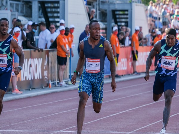 Akani Simbine (Photo: Twitter/Continental Tour Gold)