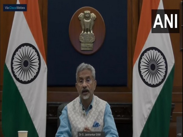 EAM S Jaishankar speaking at the 1st edition of Indo-Pacific Business Summit (ANI)