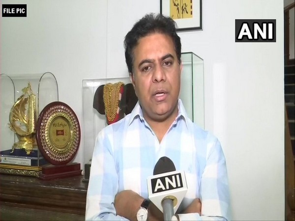 Telangana IT and Industries Minister KT Rama Rao (Photo/ANI)