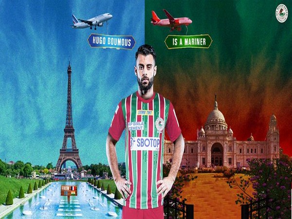  Hugo Boumous signs with ATK Mohun Bagan (Photo/ ATK Mohun Bagan Twitter)