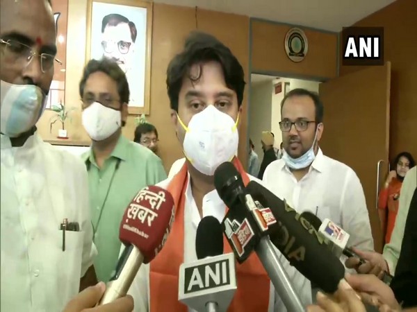 BJP leader Jyotiraditya Scindia (Photo/ANI)