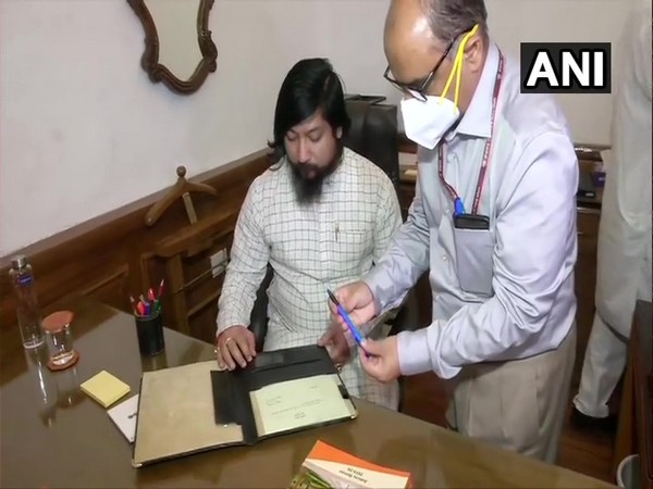 Nisith Pramanik, Minister of State, Home Affairs (Photo/ANI)