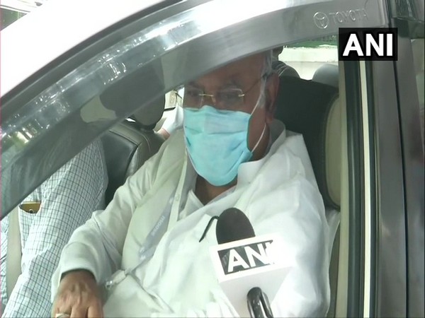 Leader of Opposition in Rajya Sabha Mallikarjun Kharge (Photo/ANI)