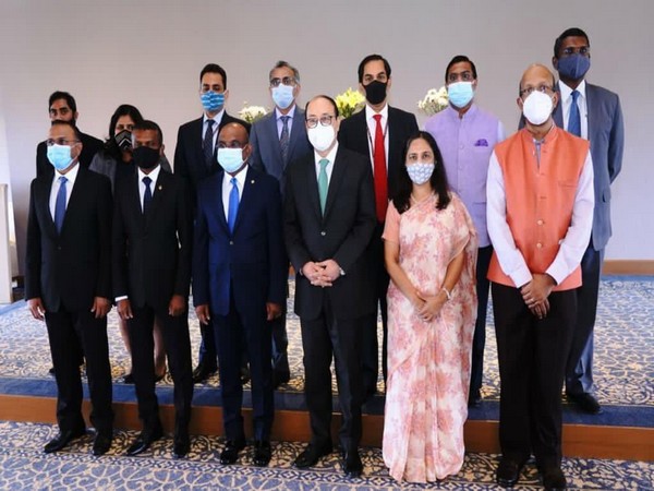 Foreign Secy Shringla meets UNGA President-elect Abdulla Shahid (Photo Credit: Twitter)