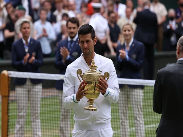 Novak Djokovic (Photo/ Wimbledon Twitter)