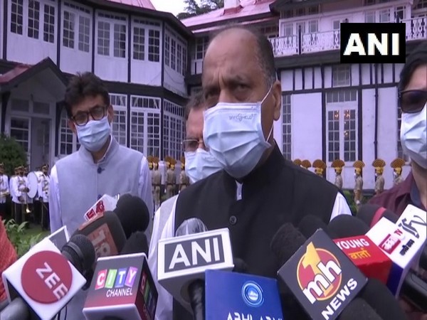 Himachal Pradesh Chief Minister Jairam Thakur (Photo/ANI)