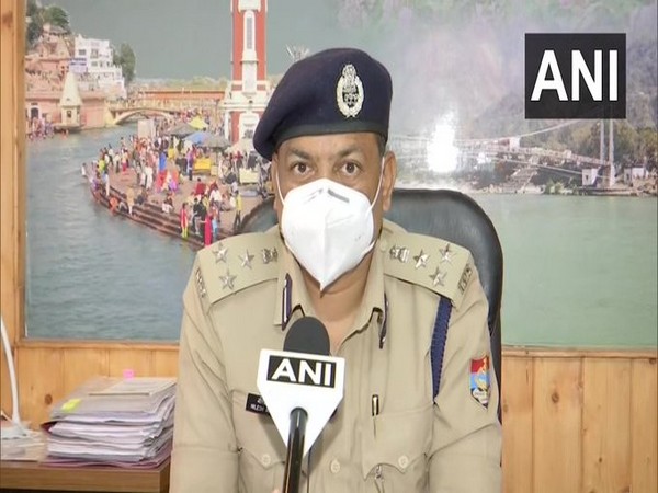 Uttarakhand Deputy Inspector General of Police (DIG) Nilesh Anand Bharane in conversation with ANI. (Photo/ANI)