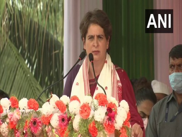 Congress general secretary Priyanka Gandhi Vadra. [Photo/ANI]
