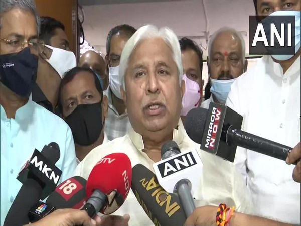 AICC secretary and Congress in-charge for Maharashtra HK Patil. [Photo/ANI]