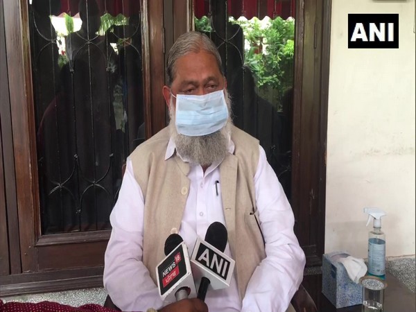 Haryana Home Minister Anil Vij (photo/ANI)