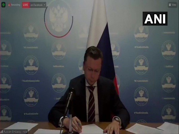 Russian Deputy Chief of Mission, Roman Babushkin. (Photo/ANI)