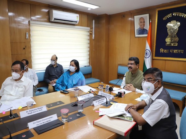 Visual of meeting attended by Union Minister Dharmendra Pradhan (Photo/PIB)