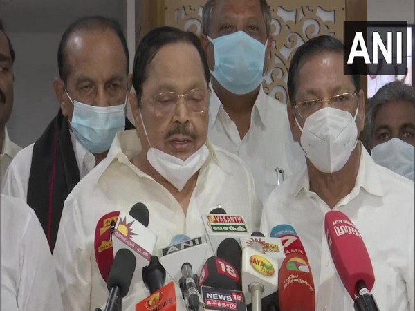 Tamil Nadu Minister Durai Murugan (Photo/ANI)