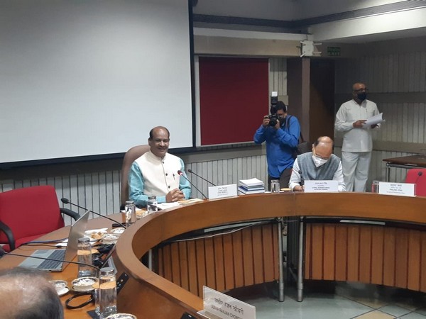 Lok Sabha Speaker Om Birla charing all-party meet (Photo/ANI)