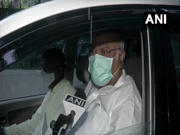 Leader of Opposition in Rajya Sabha Mallikarjun Kharge (Photo/ANI)