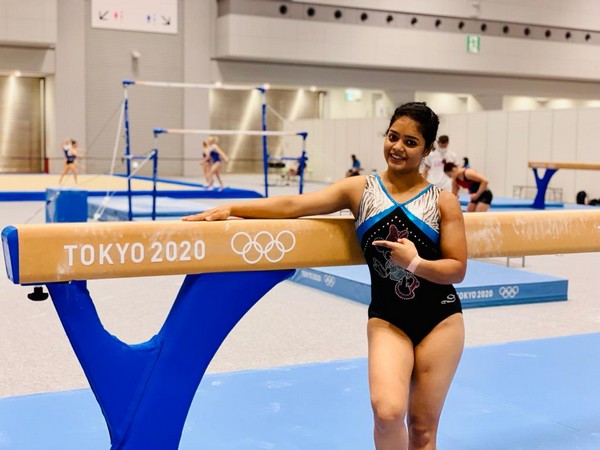 Indian gymnast Pranati Nayak (Photo: Twitter/SAI Media)
