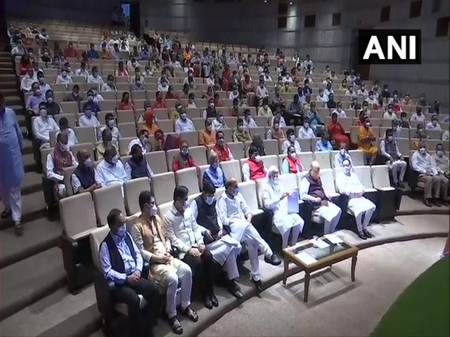 Visual from BJP's parliamentary party meet (File image)