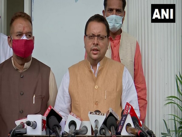 Uttarakhand Chief Minister Pushkar Singh Dhami. [Photo/ANI]
