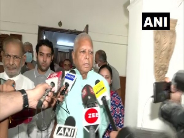 Rashtriya Janata Dal (RJD) chief Lalu Prasad Yadav in Delhi (Photo/ANI)