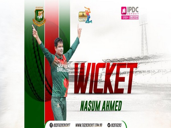 Nasum Ahmed (Photo/ Bangladesh Cricket Board Twitter)