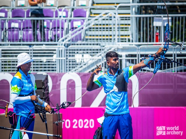 Pair of Deepika and Pravin (Photo/ World Archery Twitter)