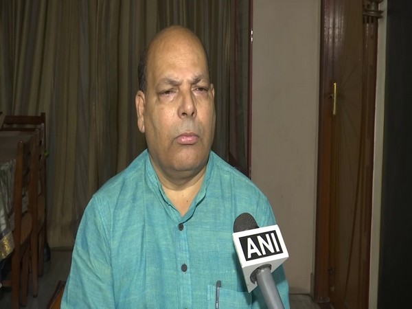 TMC spokesperson Om Prakash Mishra speaking to ANI (Photo/ANI)