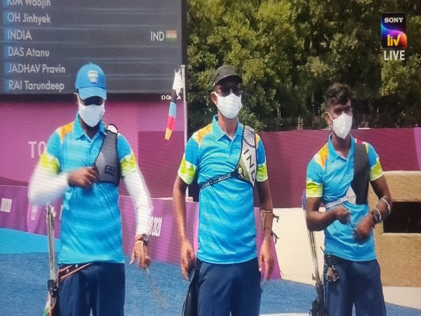India men's archery team (Photo: Screen Grab via Sony Liv)
