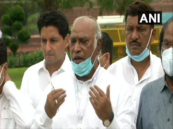 Leader of Opposition Mallikarjun Kharge