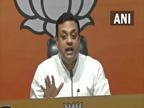 BJP spokesperson Sambit Patra addressing a press conference in Delhi on Wednesday. [Photo/ANI]