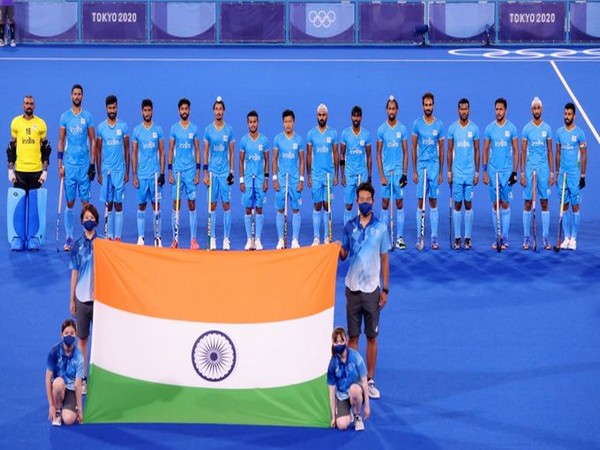 Indian men's hockey team. (Photo/ Kiren Rijiju twitter)
