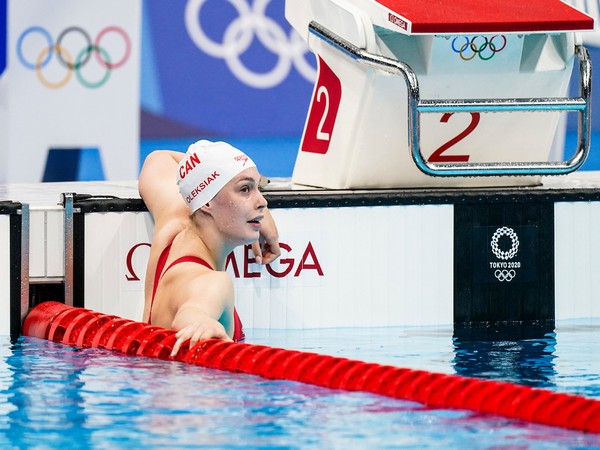 Penny Oleksiak (Photo: Twitter/Team Canada)