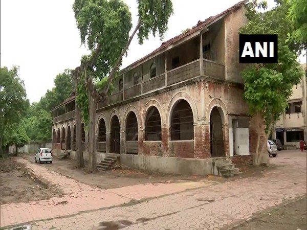 A visual of the 150-year-old heritage building in Ahmedabad (Photo/ANI)