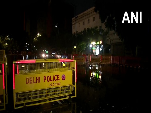 Visuals from Connaught Place, Delhi (Photo/ANI)