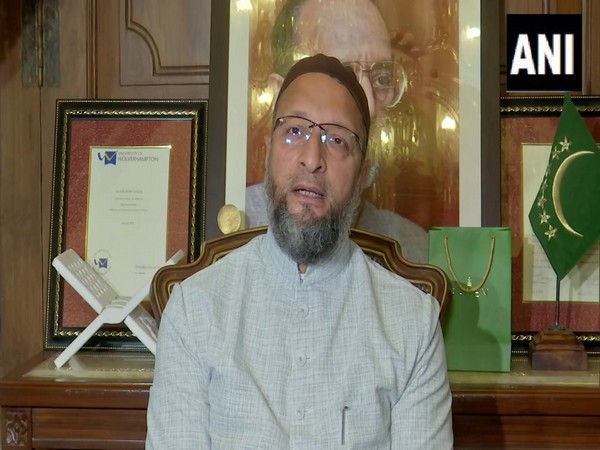AIMIM chief Asaduddin Owaisi (Photo/ANI)