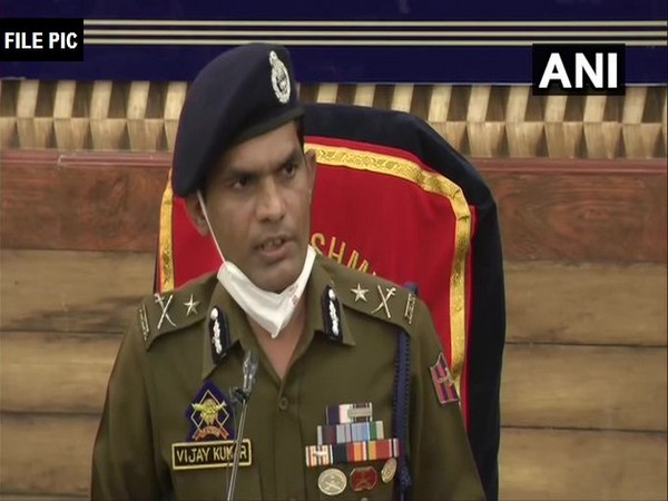 Vijay Kumar, IGP Kashmir (File Photo/ANI)