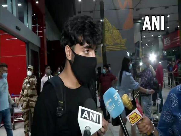 An Afghan national at Delhi Airport (Photo/ANI)