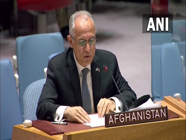 Representative of Afghan at emergency UNSC meeting