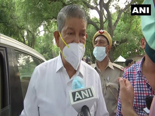 Punjab Congress in-charge Harish Rawat speaking to ANI in Delhi on Tuesday. [Photo/ANI]