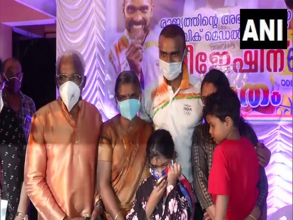 Men's hockey goalkeeper PR Sreejesh. (Photo/ANI)