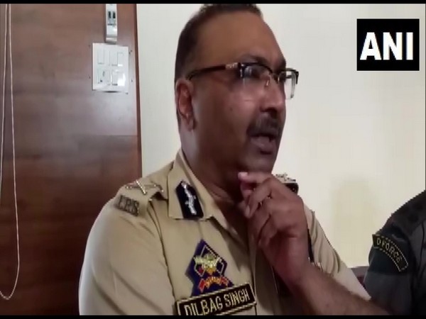 Jammu and Kashmir DGP Dilbag Singh (Photo/ANI)