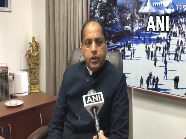 Himachal Pradesh Chief Minister Jai Ram Thakur. (Photo/ANI)